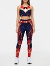Conjunto Fitness Feminino Temático Legging e Top para Academia 01