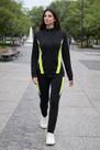 Conjunto fitness jaqueta e calça jogger com recortes graphene g0764 Conjunto fitness jaqueta e calça jogger com recortes graphene g0764