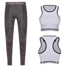 Conjunto Fitness Legging e Top listra Mormaii Conjunto Fitness Legging e Top listra Mormaii