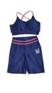 Conjunto Fitness Short eTop Levanta BumBum Academia Feminino