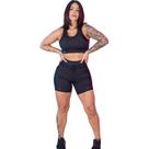 Conjunto Fitness Shorts e Top Recortes Poliamida 1061 - Lievi