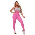Conjunto Fitness Top e Calça Legging Empina Bumbum Uv+50 Conjunto Fitness Top e Calça Legging Empina Bumbum Uv+50