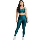 Conjunto Fitness Top e Calça New Zig 3D Vekyo Roupa De Academia Treino Para Musculação Feminina Cor:AzulTamanho:GGêner Conjunto Fitness Top e Calça New Zig 3D Vekyo Roupa De Academia Treino Para Musculação Feminina Cor:AzulTamanho:GGêner