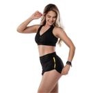 Conjunto Fitness Top e Shorts cós Alto Empina Bumbum
