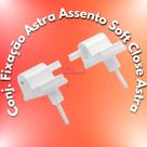 Conjunto Fixação Astra Assento Soft Close Astra