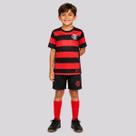 Conjunto Flamengo Camisa e Shorts Infantil Vermelho