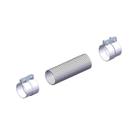 Conjunto Flexível Abraçadeira Galvanizado (3.1/2" X 400mm)