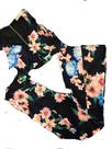 conjunto floral veste numero 38