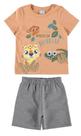Conjunto Floresta e Bichinhos Meia Malha Menino Malwee Kids Baby P