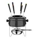 Conjunto Fondue Médio Color Stone 10 Peças, HH7814, Euro Home