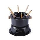 Conjunto Fondue Preto Hauskraft 11 Pcs Love