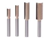 Conjunto Fresa Reta Para Tupia Haste 6mm
