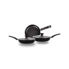 Conjunto Frigideiras 3 Peças Antiaderentes com Tampa.