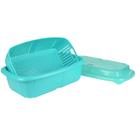 Conjunto Fruit Keeper Hutzler Saver 2L Turquesa