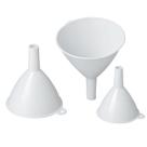 Conjunto Funil Multiuso 3 Tamanhos P, M e G para Cozinha Laboratório Oficina