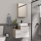 Conjunto Gabinete Banheiro Nivus 60cm