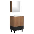 Conjunto Gabinete para Banheiro com Pé Jessé 60 cm