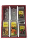 Conjunto Galheteiro 4 Peças Vidro Bico Vda0502