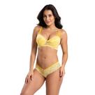 Conjunto Galisteu IMI Lingerie Renda com Calcinha Fio Duplo Sensual e Confortável