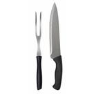 Conjunto garfo e faca em inox