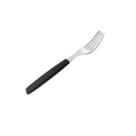 Conjunto Garfos de Mesa com Cabo Preto 6 Pças Inox - Gp Inox