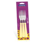Conjunto Garfos Inox 3 Peças New Kolor Tramontina