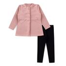 Conjunto Garota Charmosa Parka e Legging Térmica