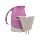 Conjunto Garrafa Térmica 700ml Mais Filtro Tamanho 102 Cor: Violeta