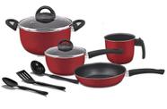 Conjunto gourmet 7 vermelho