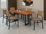 Conjunto Gourmet Ripada 6 Cadeiras 1,60x0,90 Itália Paonanda Conjunto Gourmet Ripada 6 Cadeiras 1,60x0,90 Itália Paonanda