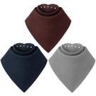 Conjunto grande de algodão absorvente para adultos Drool Bibs Baby Noah