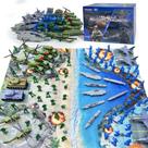 Conjunto grande de brinquedos Army Men TALGIC com bonecos de ação e acessórios. Conjunto grande de brinquedos Army Men TALGIC com bonecos de ação e acessórios.