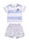 Conjunto Grêmio Bebê Polo e Bermuda Revedor Conjunto Grêmio Bebê Polo e Bermuda Revedor