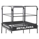 Conjunto Guarda Corpo Para Andaime 1,0m Metalpama