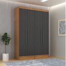 Conjunto Guarda-roupa Modulado Viena 4 Portas 4 Gavetas 2 Peças Yescasa Conjunto Guarda-roupa Modulado Viena 4 Portas 4 Gavetas 2 Peças Yescasa