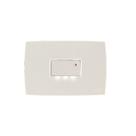Conjunto Guia No Escuro Espelho Horizontal Branco Rubi - Force Line