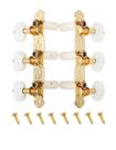 Conjunto Guitar Tuners Machine Heads 3+3 para guitarra clássica Conjunto Guitar Tuners Machine Heads 3+3 para guitarra clássica