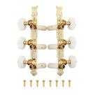 Conjunto Guitar Tuners Machine Heads 3+3 para guitarra clássica Conjunto Guitar Tuners Machine Heads 3+3 para guitarra clássica