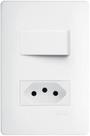 Conjunto Habitat 1 Interruptor Tomada 20 Amperes 250 Volts Fame