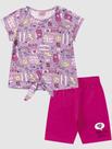 Conjunto Hello Feminino Infantil - Kahua Kids