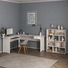 Conjunto Home: Escrivaninha Cannes e Estante Book - ARTELY