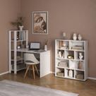 Conjunto Home: Escrivaninha Match e Estante Book - ARTELY