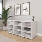 Conjunto Home Office 3 Módulos com Prateleiras Ficus CabeCasa MadeiraOriginals