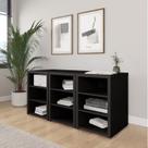 Conjunto Home Office 3 Módulos com Prateleiras Ficus CabeCasa MadeiraOriginals