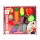 Conjunto Hortaliças com Bandeja - BBR Toys
