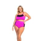 Conjunto hot pant cropped rosa Conjunto hot pant cropped rosa