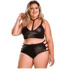 Conjunto Hot Pants Plus Size Hot Flowers