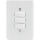 Conjunto Ilumi 4X2 Branco Com Placa (2Simples+1Paralelo) 2025