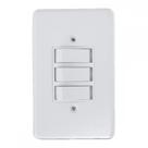 Conjunto Ilumi Pratika Com Placa 3 Simples - 1919