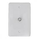 Conjunto Ilumi Stylus Branco Com Placa Conector Tv - 2553